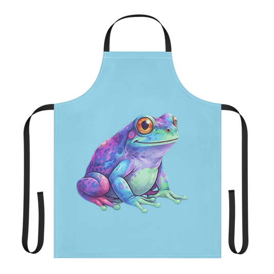 Colorful Frog Strap Apron