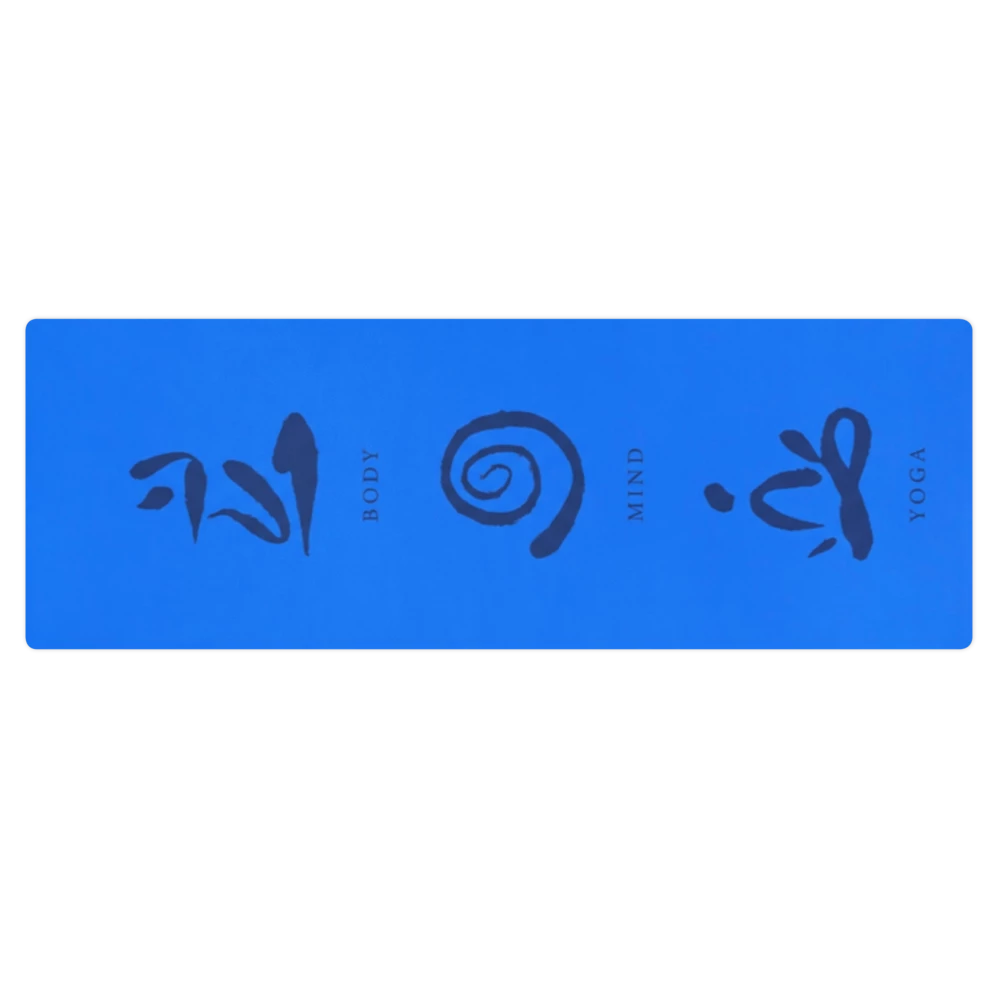 Electric Blue Mind Body Yoga Pilates & Grounding Yoga Mat