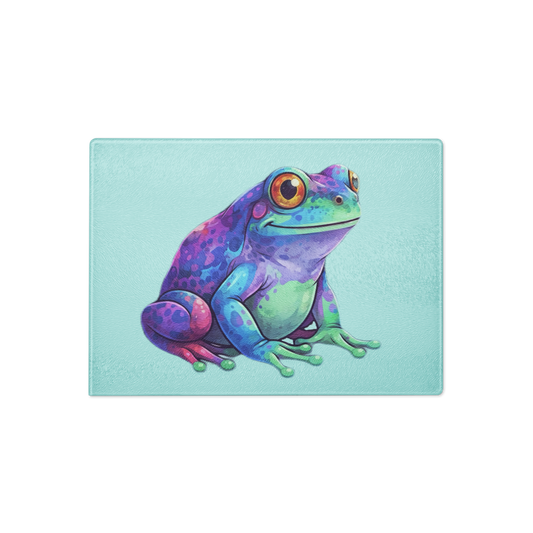 Frog Glass Cutting Board