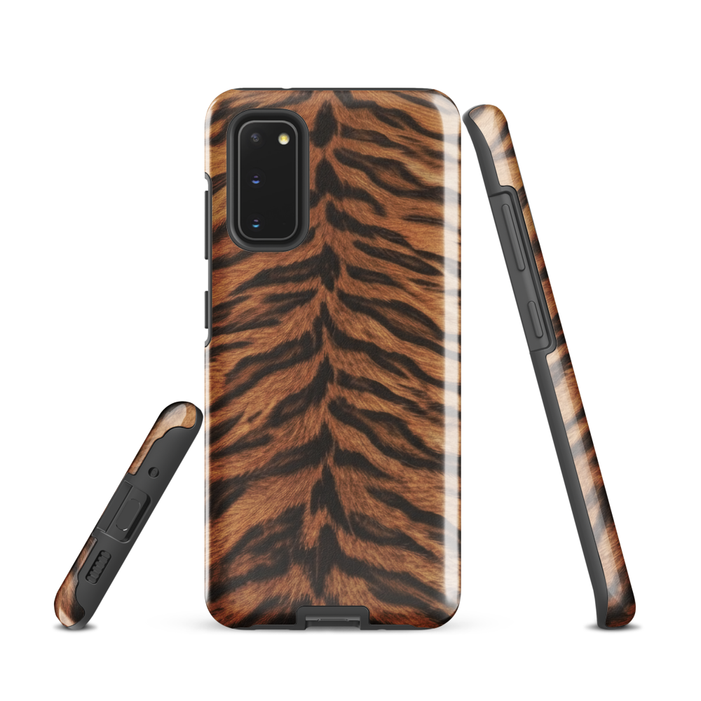 Tiger Print Tough Case for Samsung