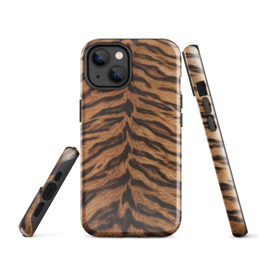 Tiger Print Tough Case for iPhone®