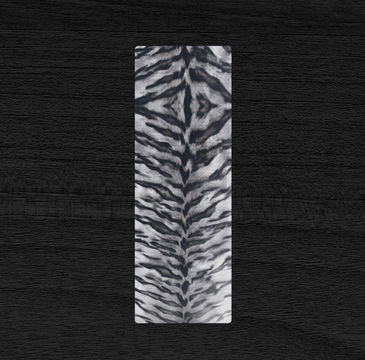 Gray Tiger Print Pilates Yoga Mat
