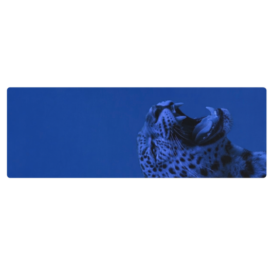 Blue Leopard Yoga & Pilates Grounding Mat