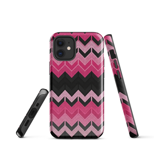 Pink Chevron Tough Case for iPhone®