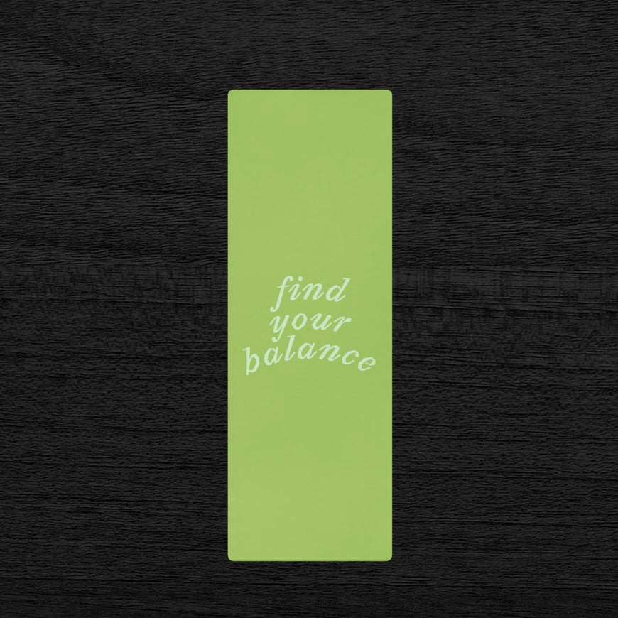 Find Your Balance Green Pilates Mat