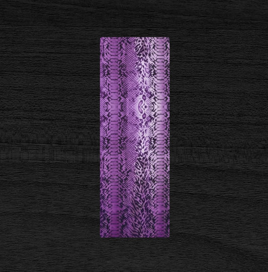 Purple Snake Skin Yoga Pilates Mat