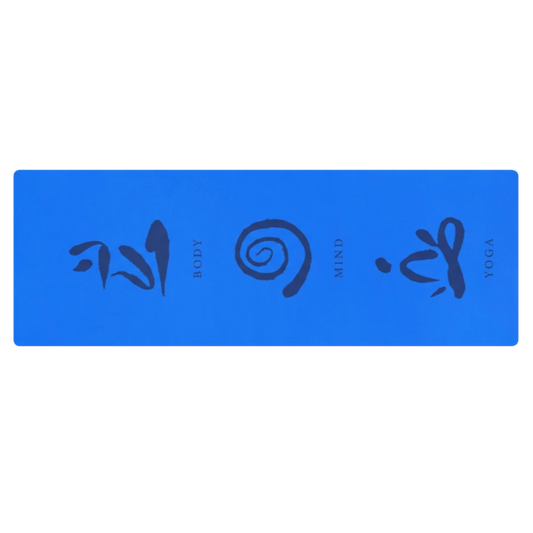 Electric Blue Mind Body Yoga Pilates & Grounding Yoga Mat