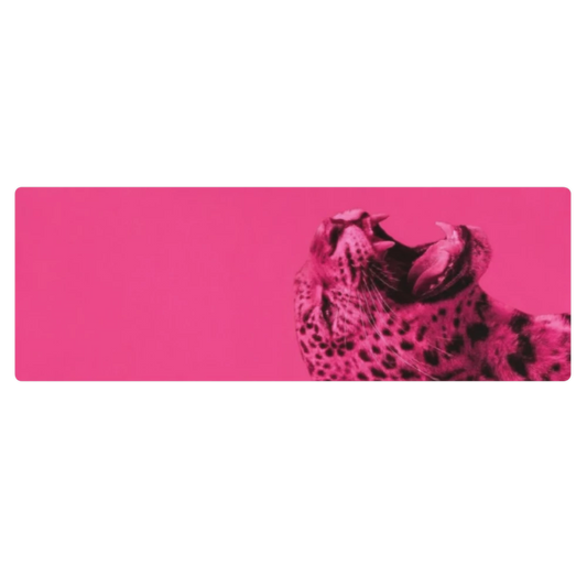 Pink Leopard Yoga & Pilates Grounding Mat