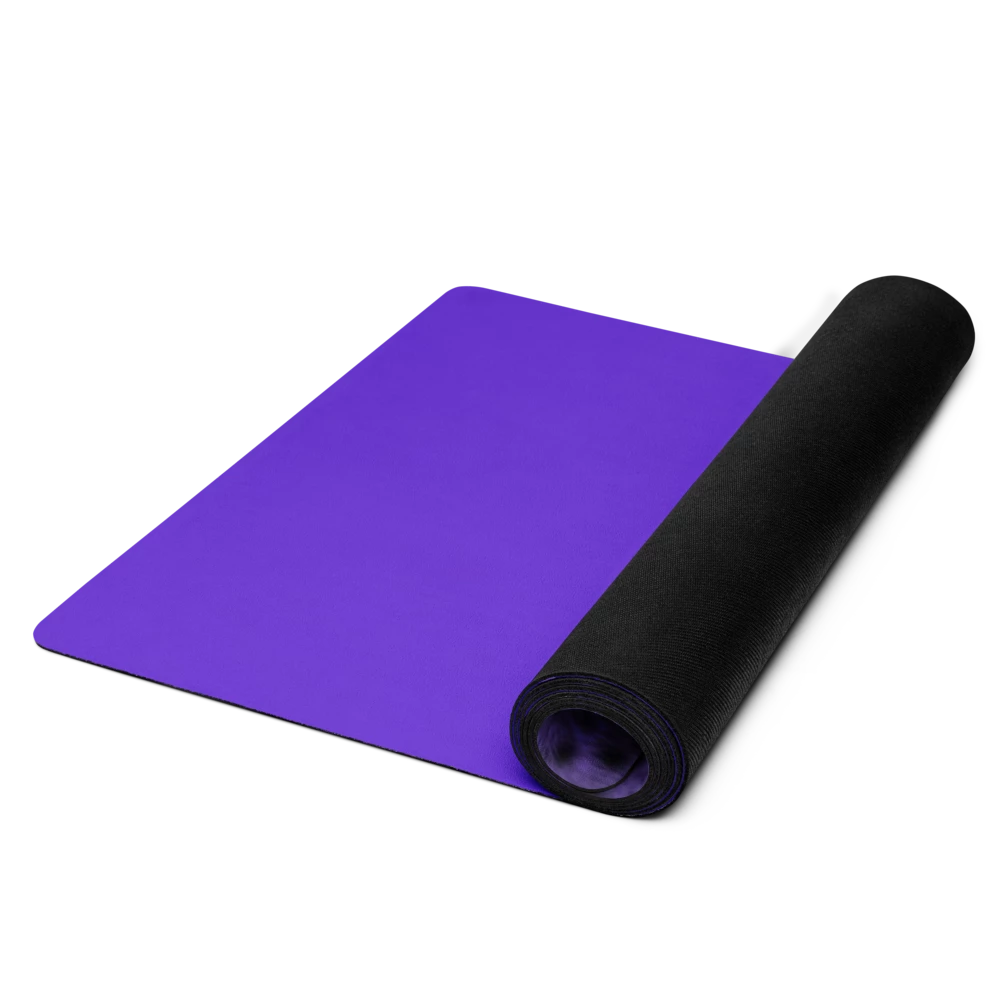 Purple Leopard Yoga & Pilates Grounding Mat